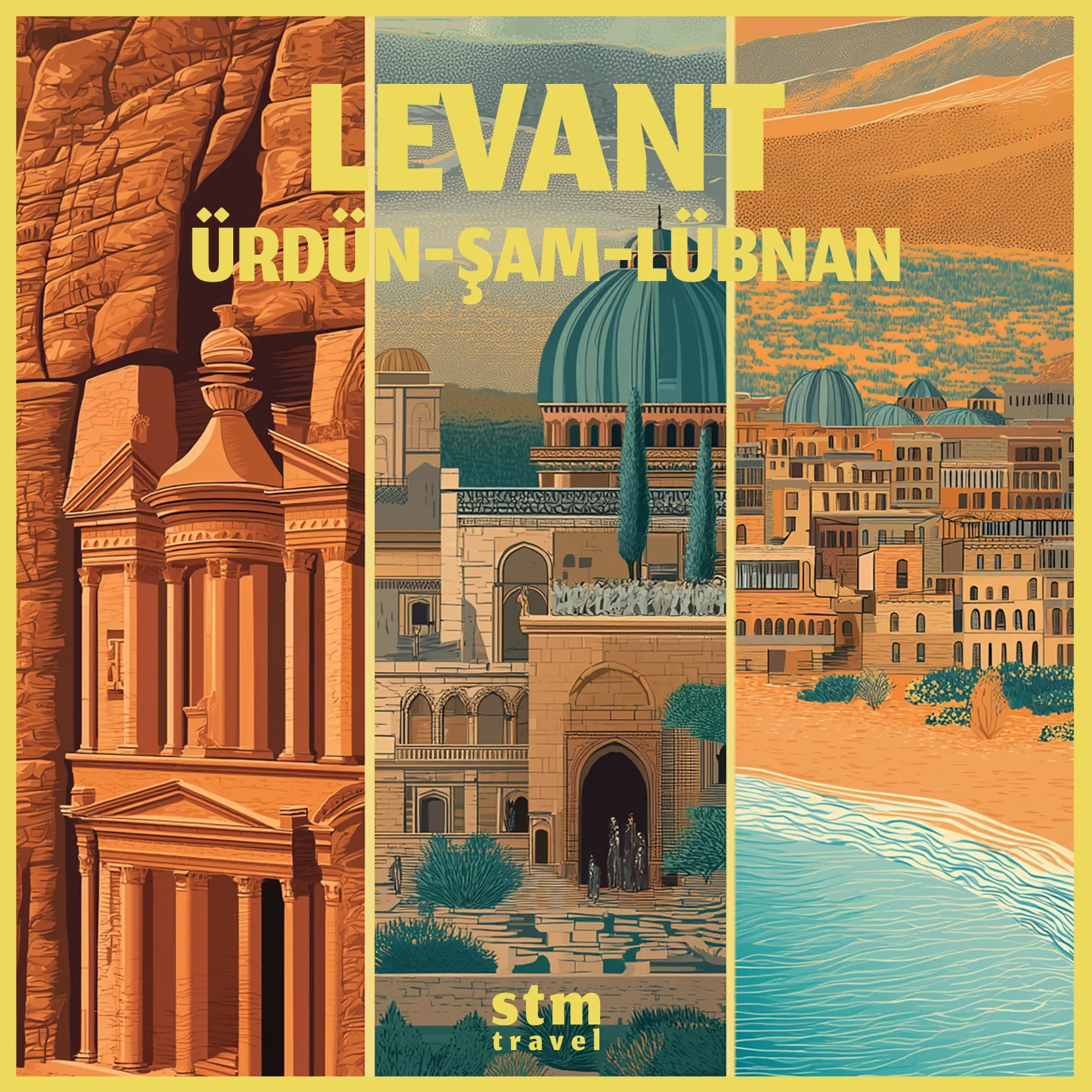 Ürdün, Şam, Lübnan - Levant Turu